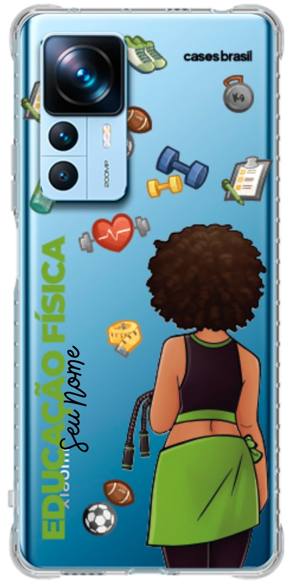 Capinha para celular Educação Física - Boneca Profissão