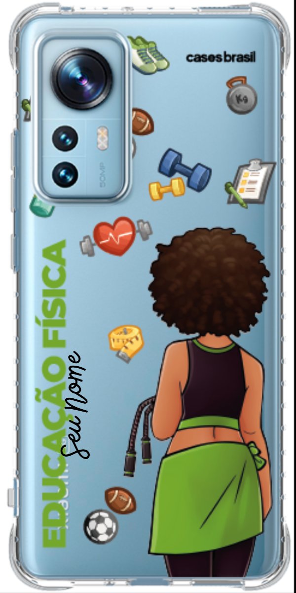 Capinha para celular Educação Física - Boneca Profissão