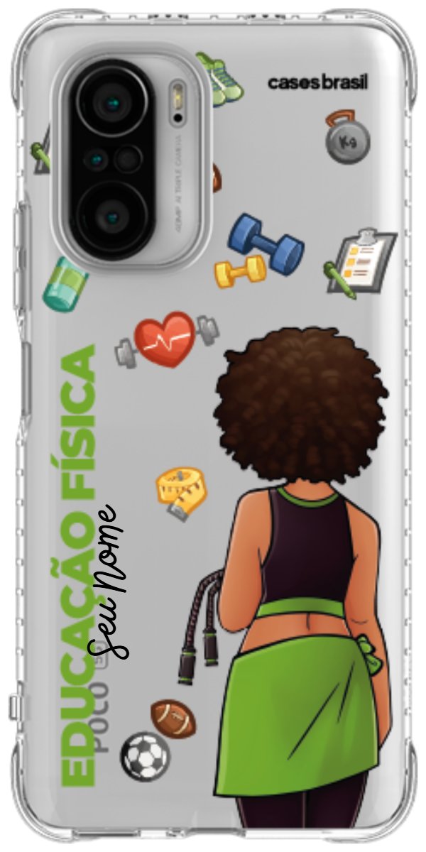 Capinha para celular Educação Física - Boneca Profissão
