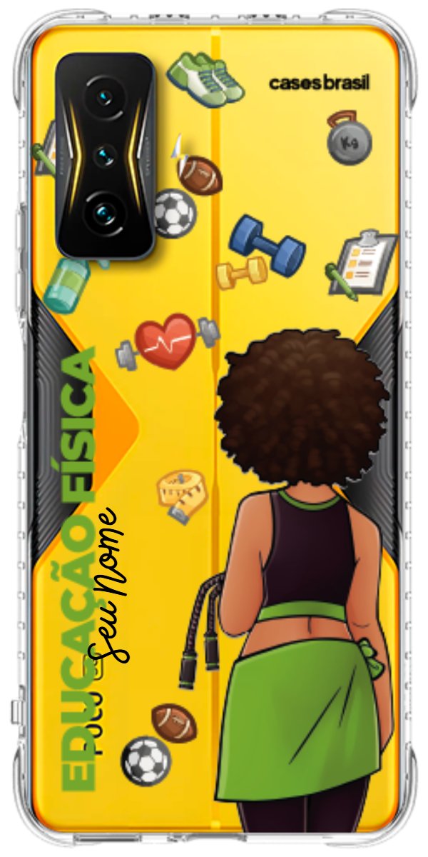 Capinha para celular Educação Física - Boneca Profissão
