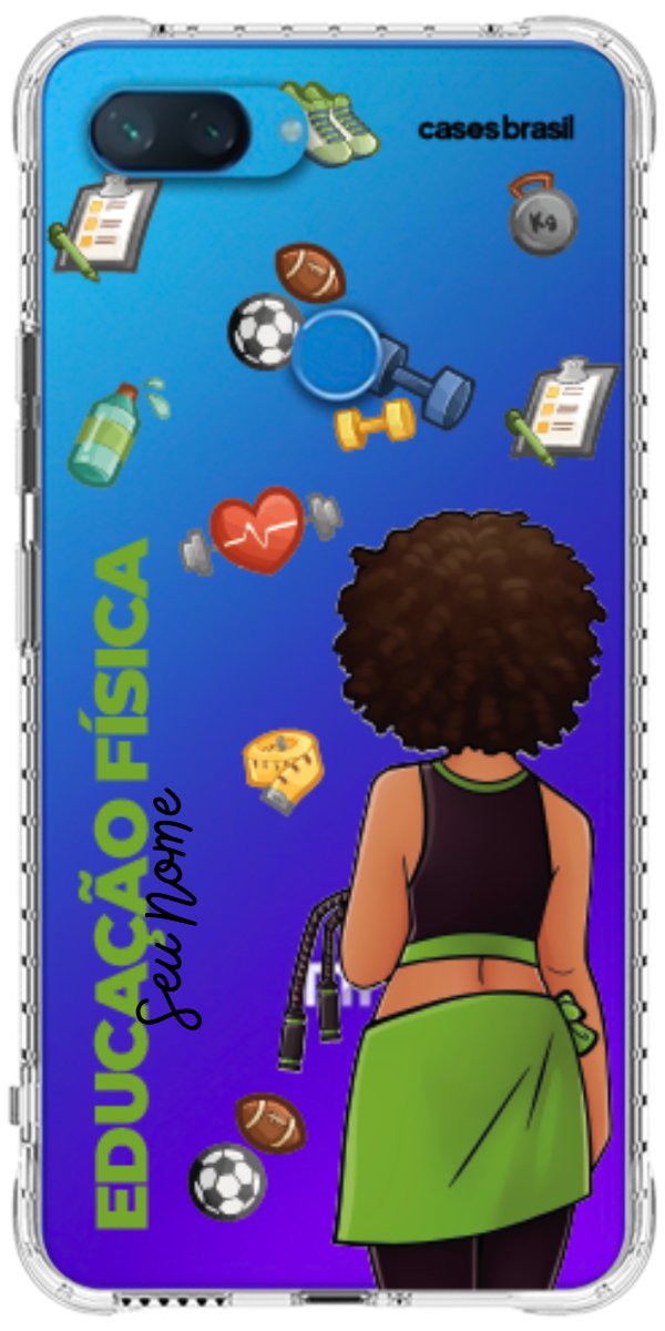 Capinha para celular Educação Física - Boneca Profissão