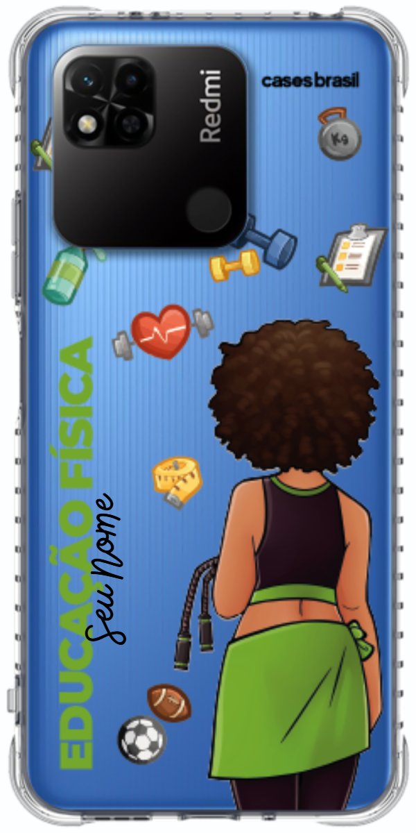 Capinha para celular Educação Física - Boneca Profissão