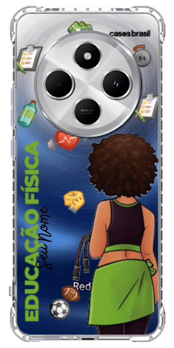 Capinha para celular Educação Física - Boneca Profissão
