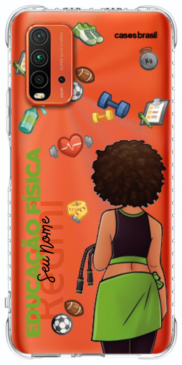 Capinha para celular Educação Física - Boneca Profissão