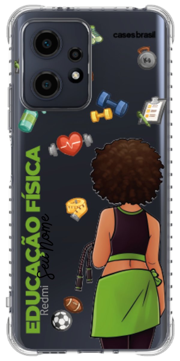 Capinha para celular Educação Física - Boneca Profissão