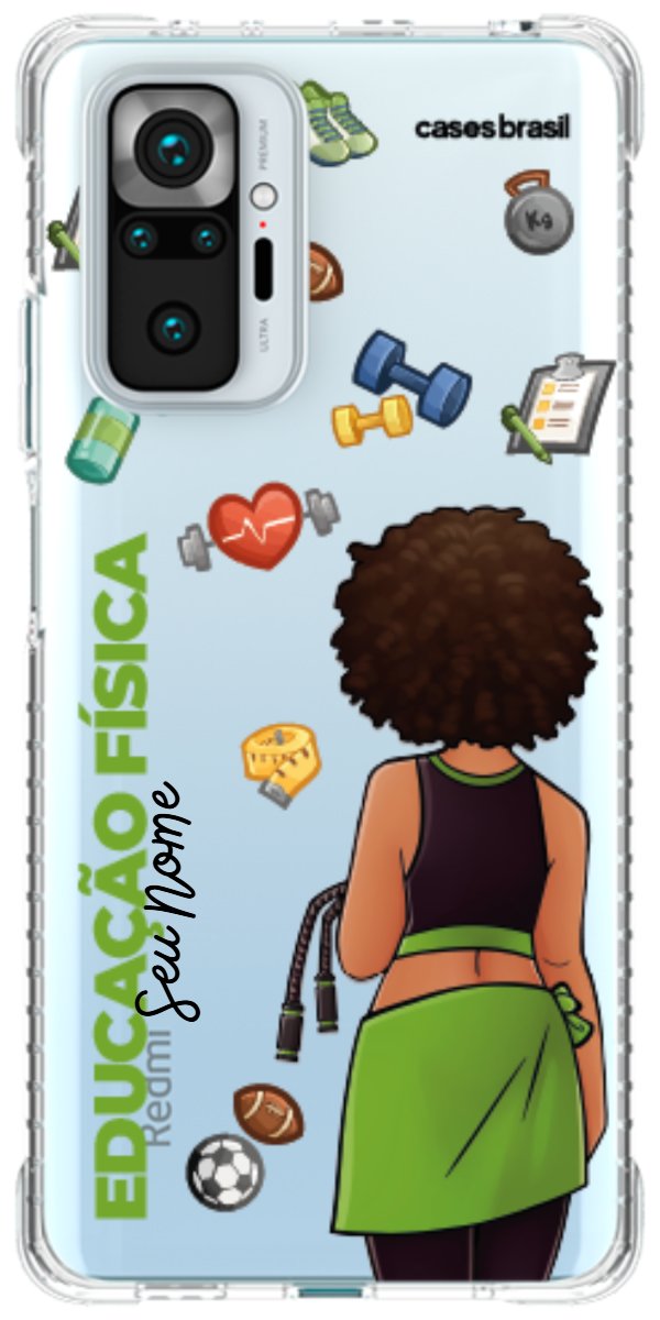 Capinha para celular Educação Física - Boneca Profissão