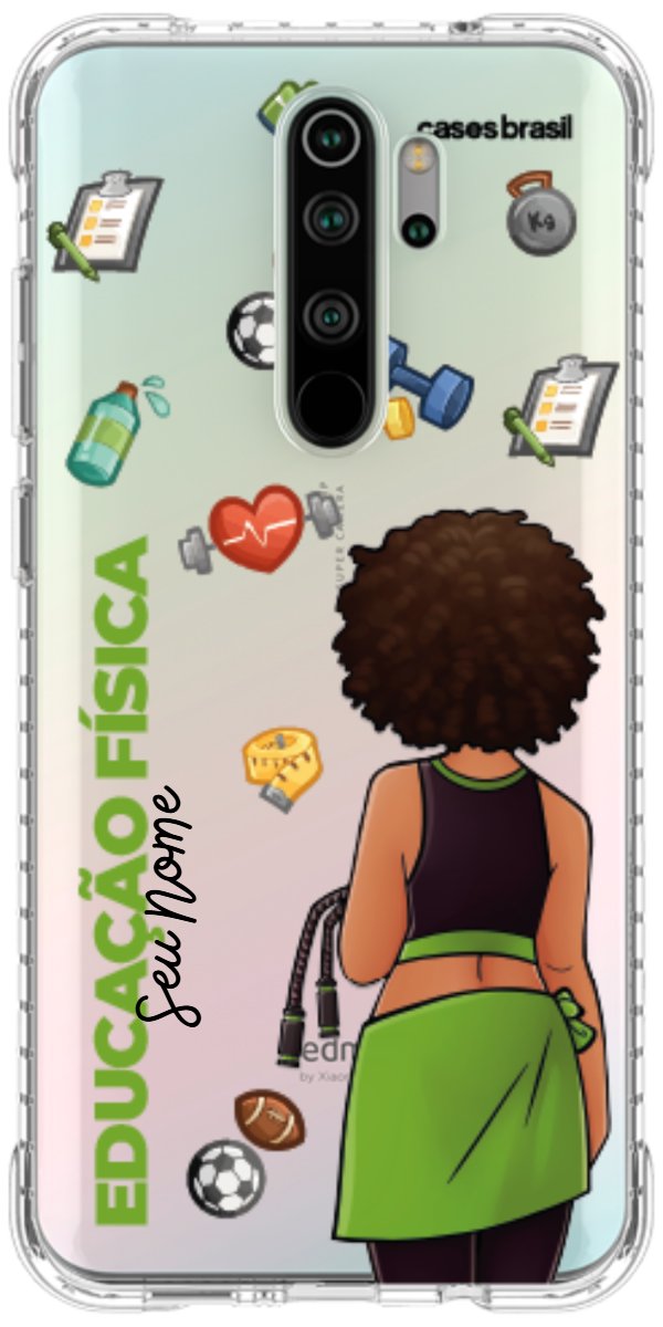 Capinha para celular Educação Física - Boneca Profissão