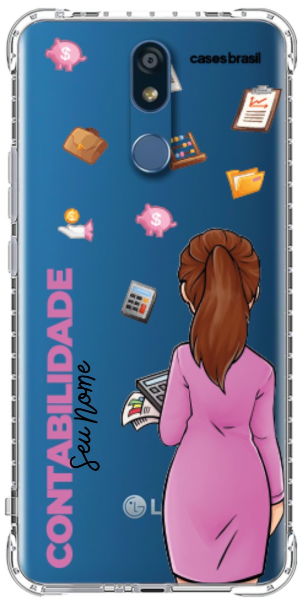 Capinha para Celular Contabilidade - Boneca Profissão