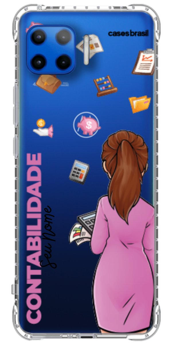 Capinha para Celular Contabilidade - Boneca Profissão