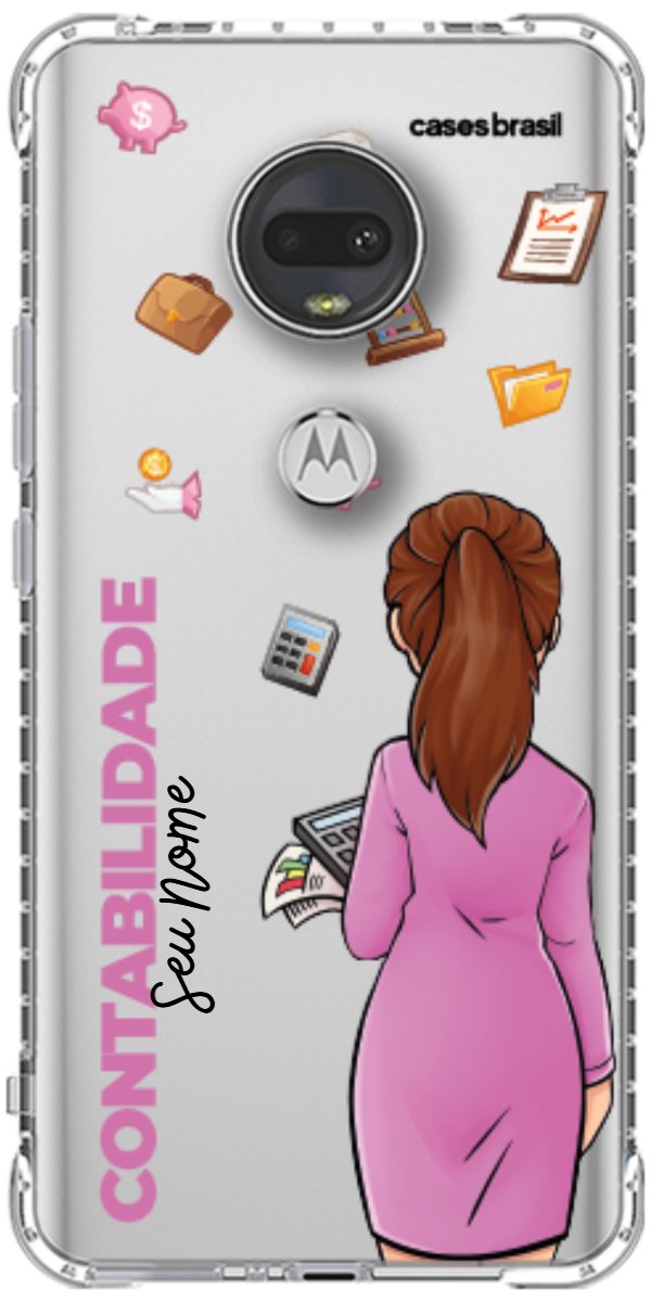 Capinha para Celular Contabilidade - Boneca Profissão