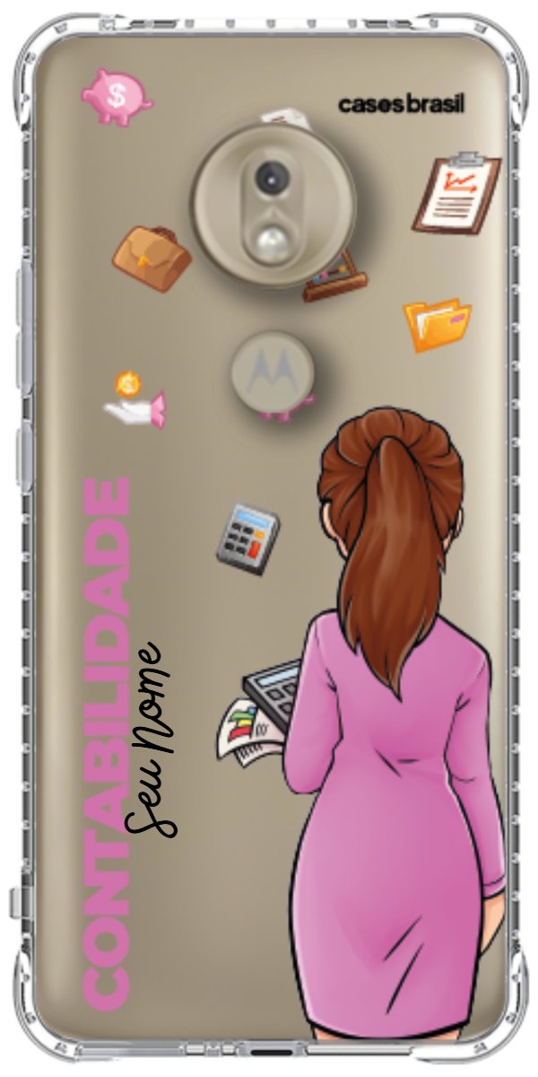 Capinha para Celular Contabilidade - Boneca Profissão