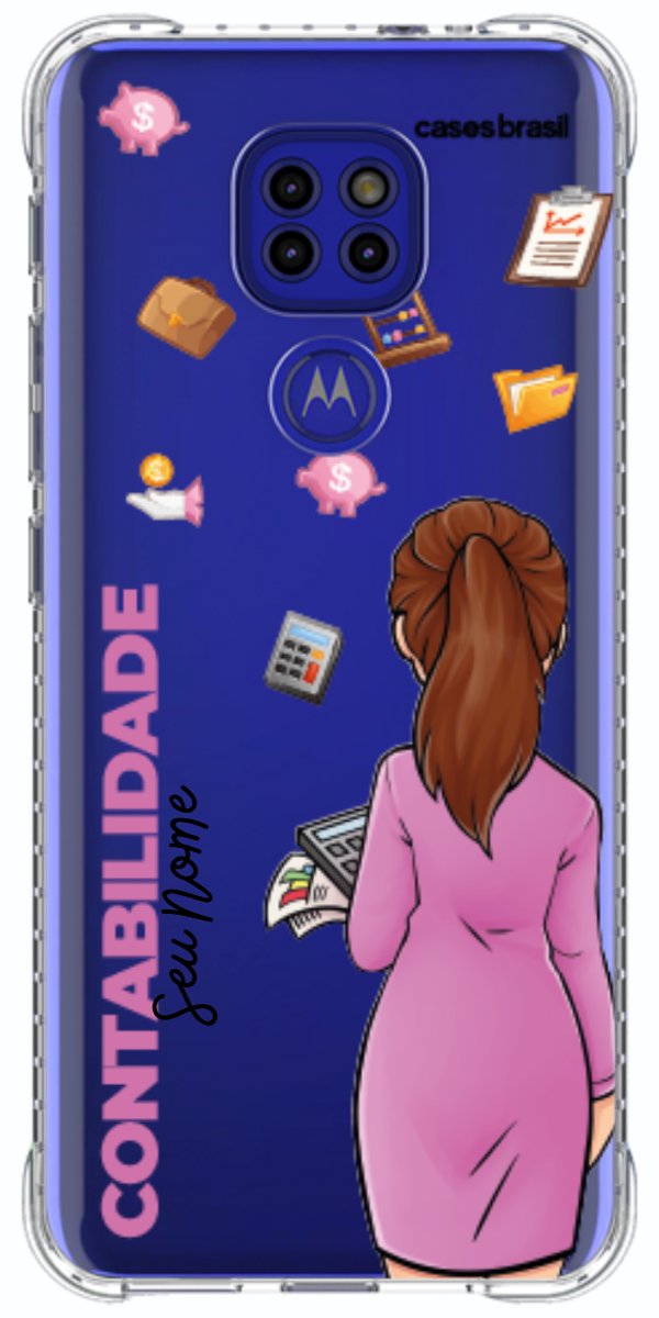 Capinha para Celular Contabilidade - Boneca Profissão