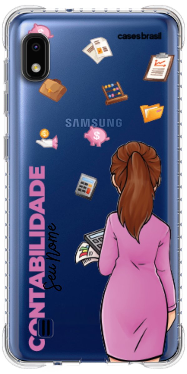 Capinha para Celular Contabilidade - Boneca Profissão