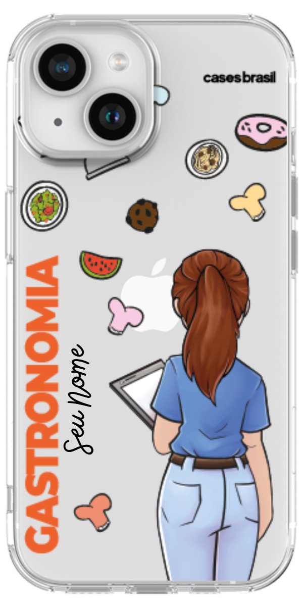 Capinha para celular Gastronomia - Profissão Com Nome