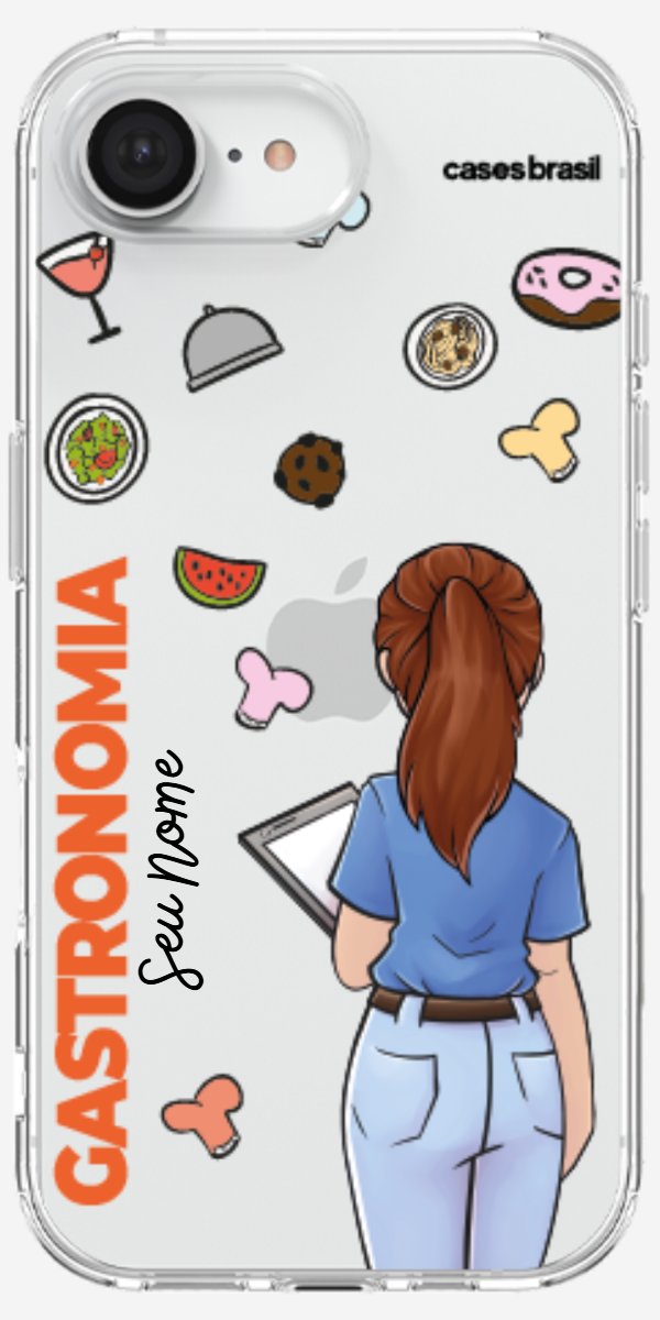 Capinha para celular Gastronomia - Profissão Com Nome