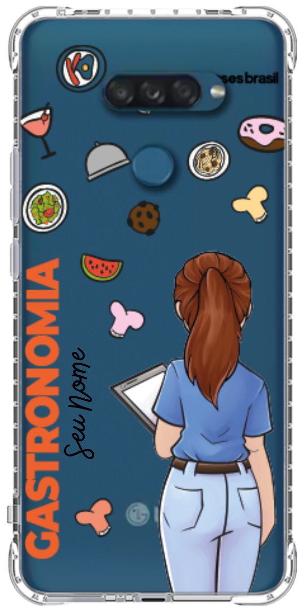 Capinha para celular Gastronomia - Profissão Com Nome