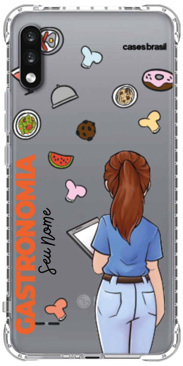 Capinha para celular Gastronomia - Profissão Com Nome