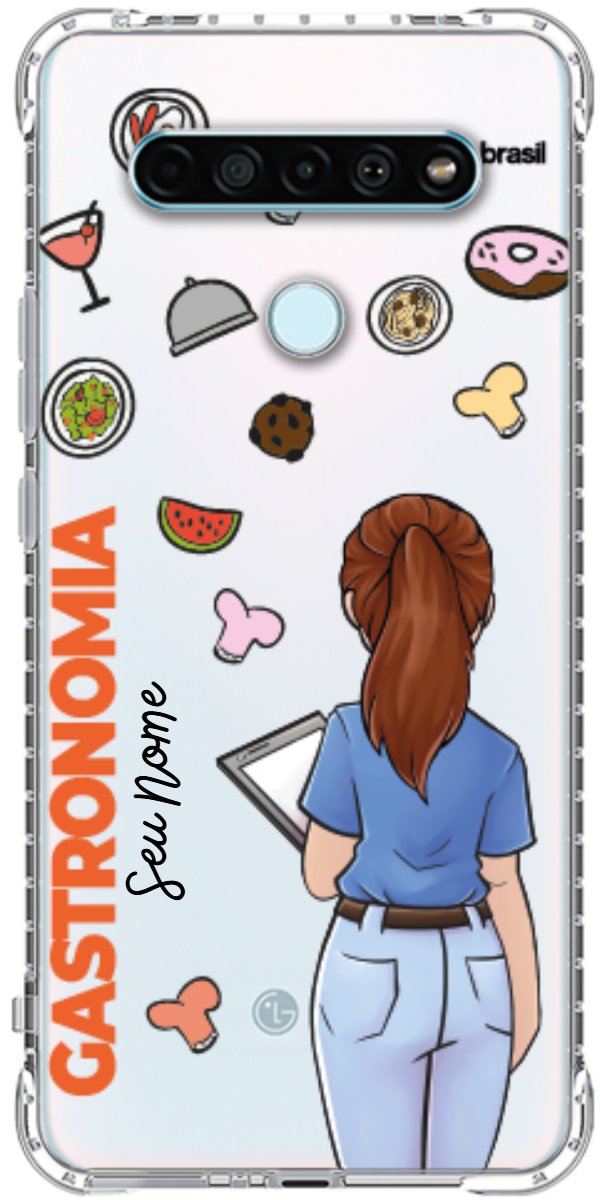 Capinha para celular Gastronomia - Profissão Com Nome