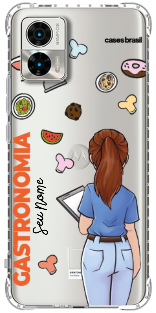 Capinha para celular Gastronomia - Profissão Com Nome