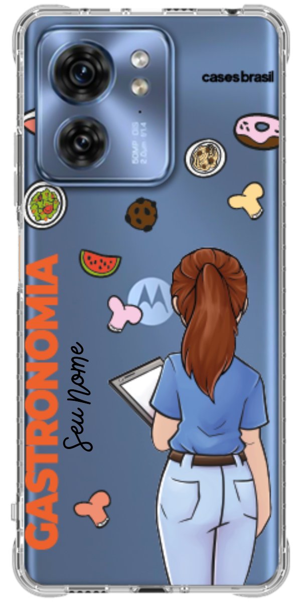 Capinha para celular Gastronomia - Profissão Com Nome