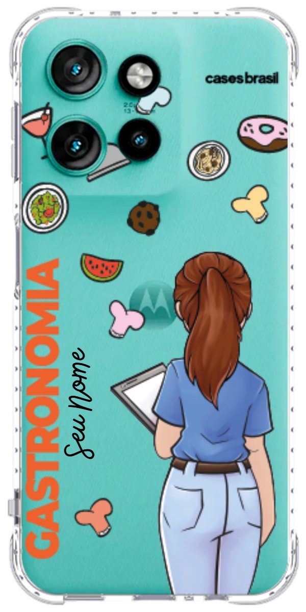 Capinha para celular Gastronomia - Profissão Com Nome