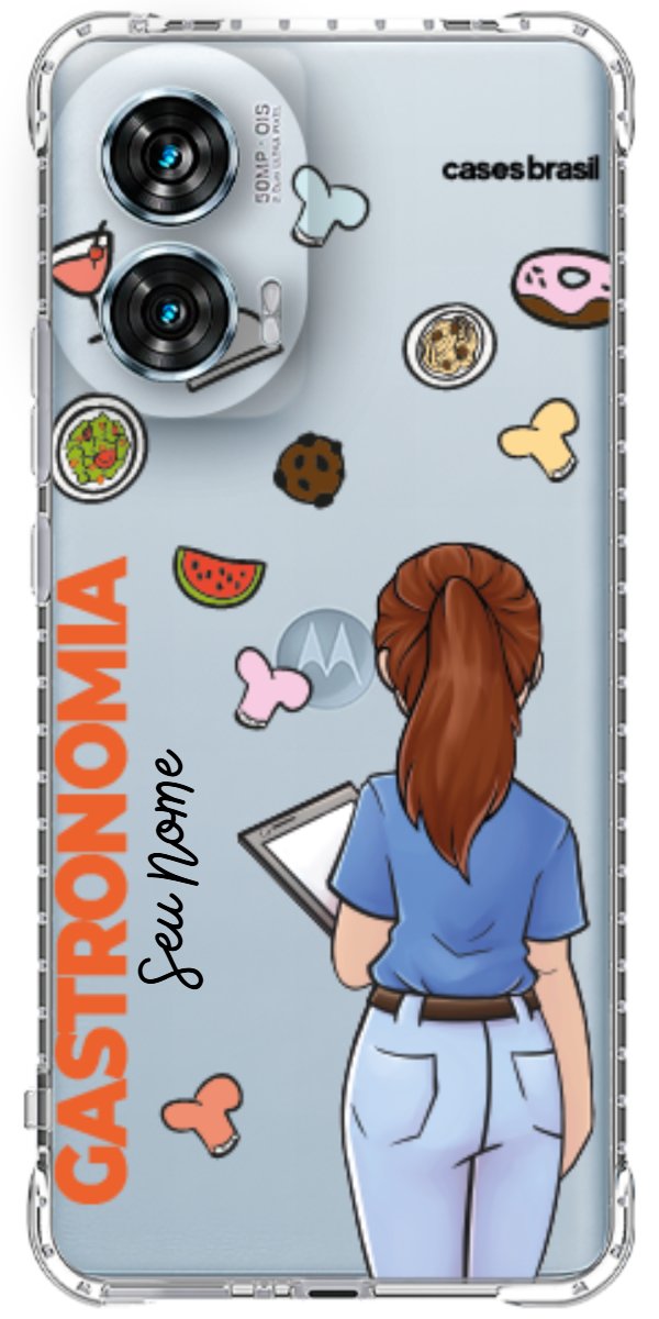 Capinha para celular Gastronomia - Profissão Com Nome