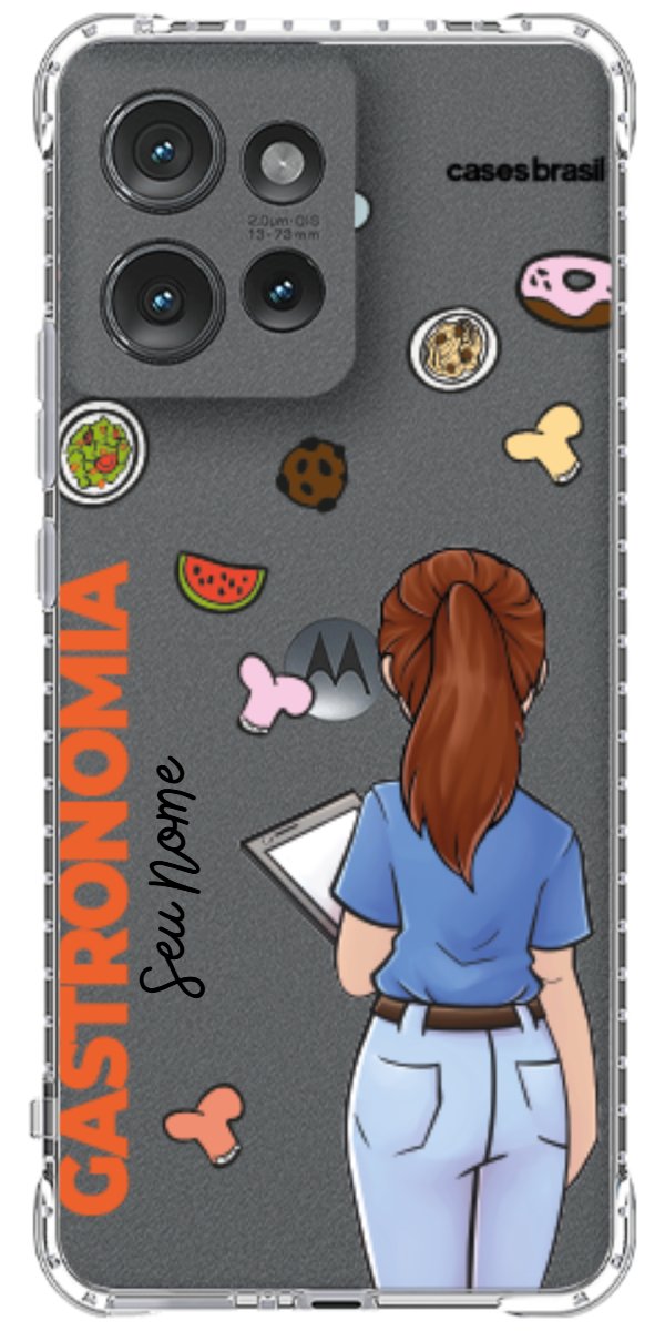 Capinha para celular Gastronomia - Profissão Com Nome