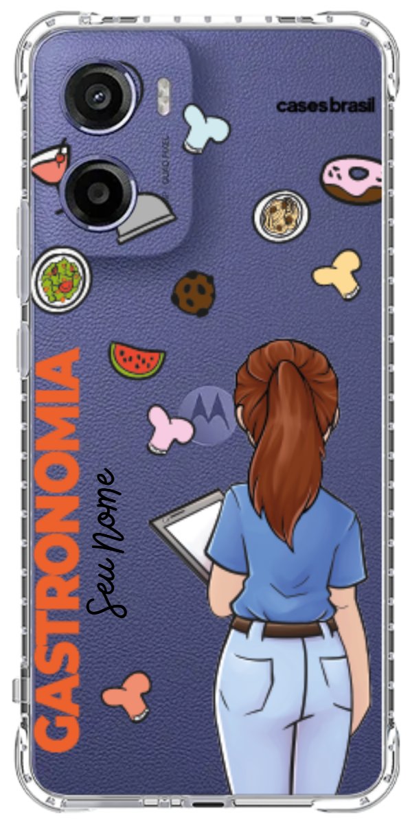 Capinha para celular Gastronomia - Profissão Com Nome