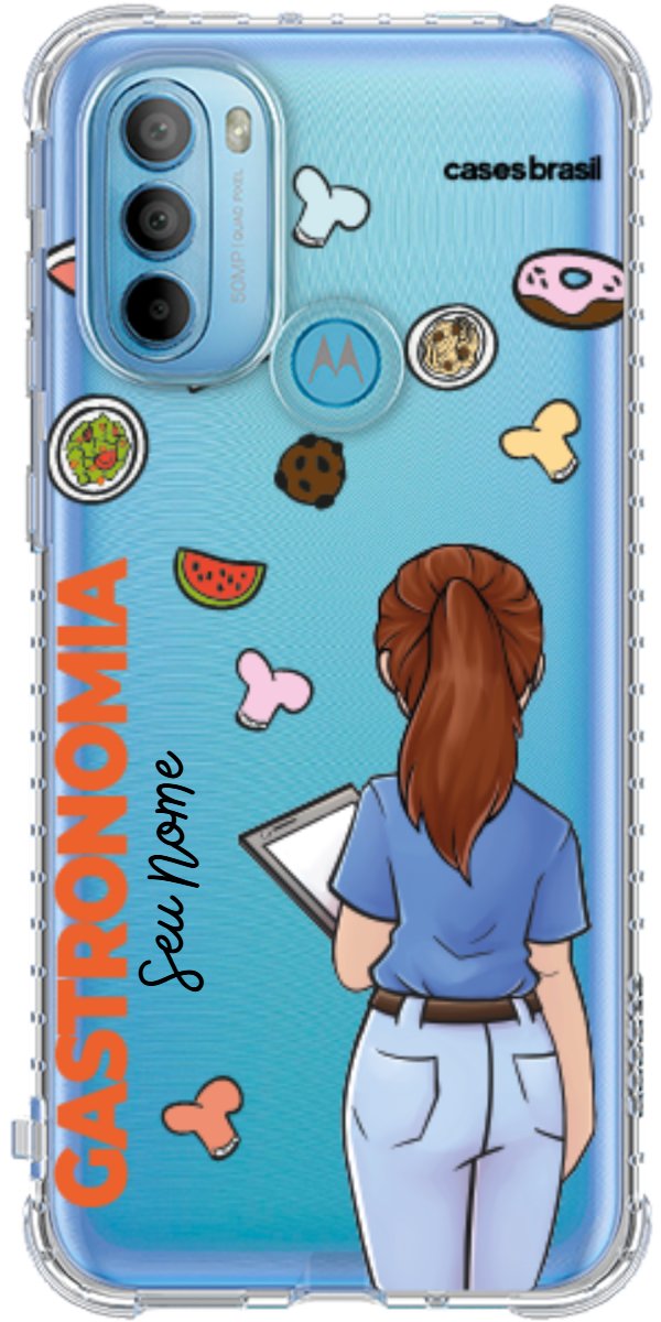 Capinha para celular Gastronomia - Profissão Com Nome