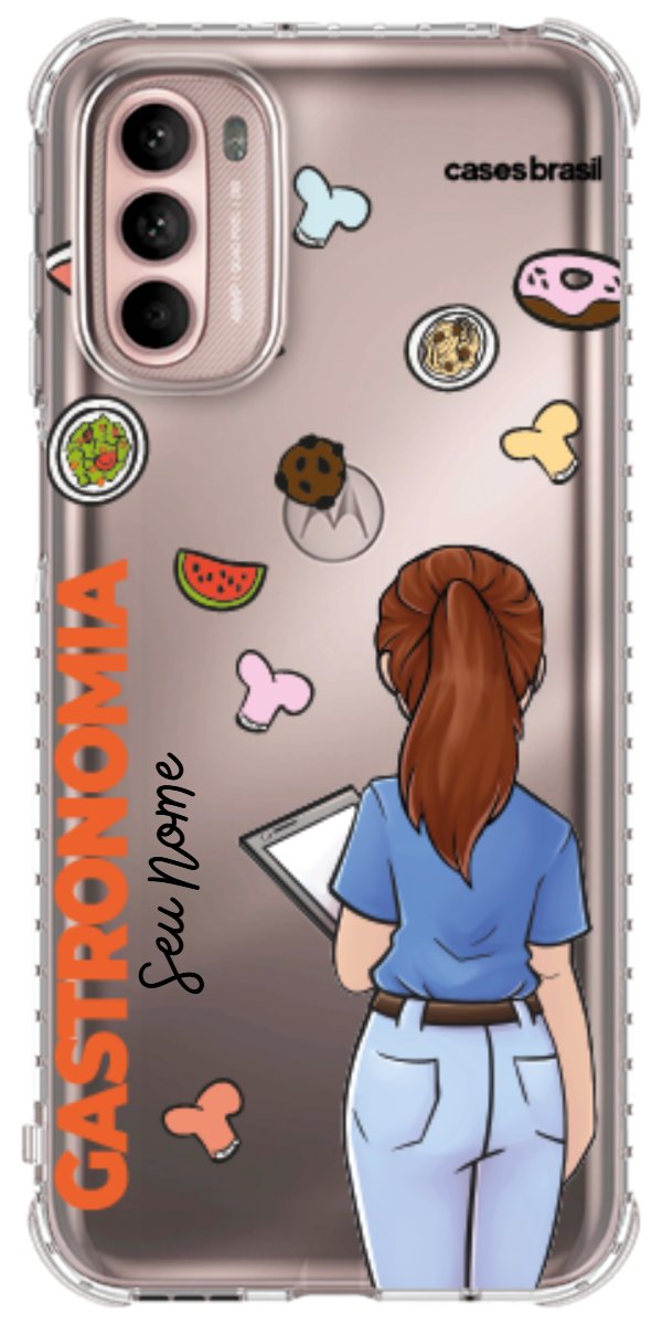 Capinha para celular Gastronomia - Profissão Com Nome