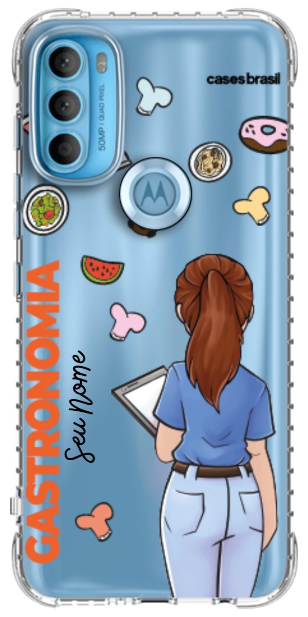 Capinha para celular Gastronomia - Profissão Com Nome