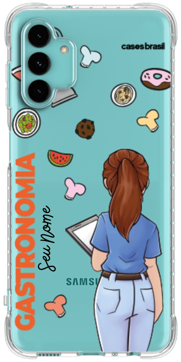 Capinha para celular Gastronomia - Profissão Com Nome