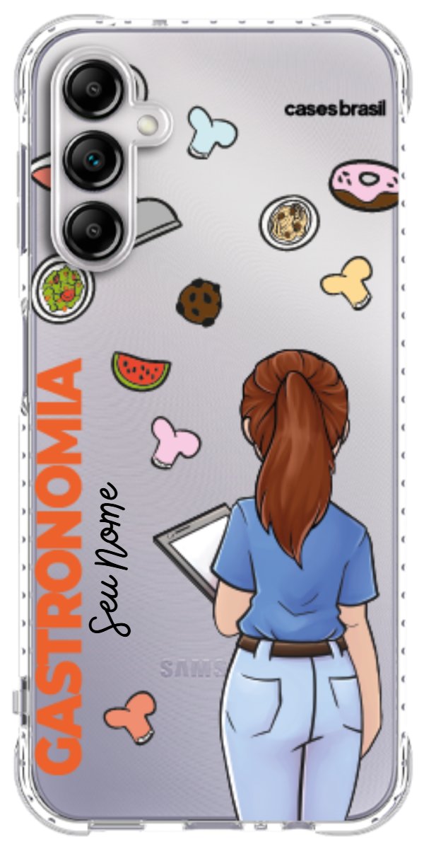 Capinha para celular Gastronomia - Profissão Com Nome