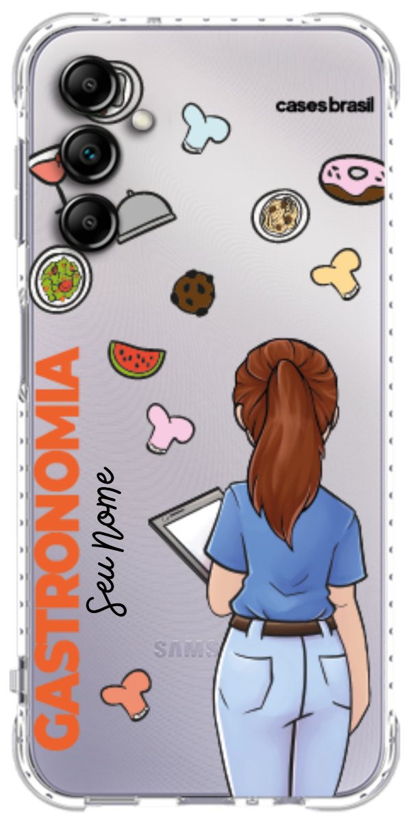 Capinha para celular Gastronomia - Profissão Com Nome