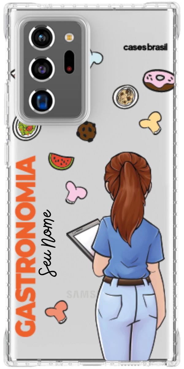 Capinha para celular Gastronomia - Profissão Com Nome