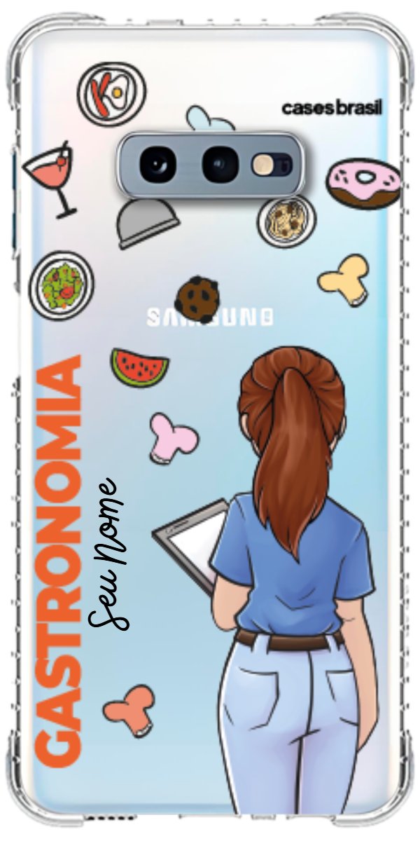 Capinha para celular Gastronomia - Profissão Com Nome