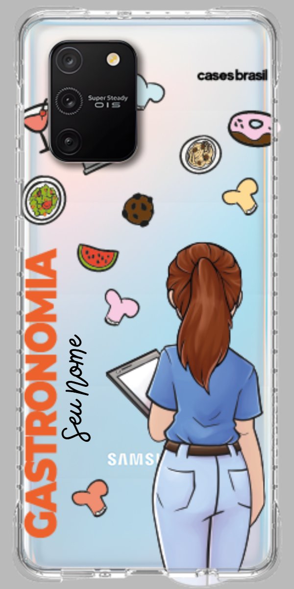 Capinha para celular Gastronomia - Profissão Com Nome
