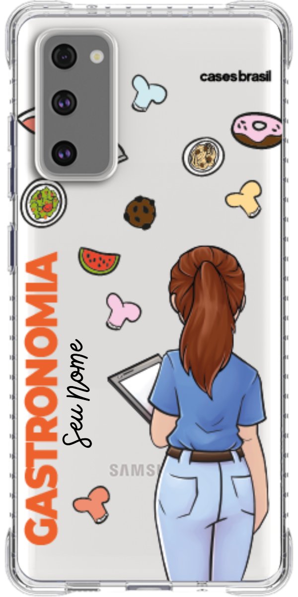 Capinha para celular Gastronomia - Profissão Com Nome