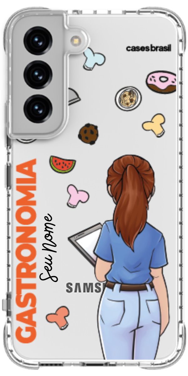 Capinha para celular Gastronomia - Profissão Com Nome
