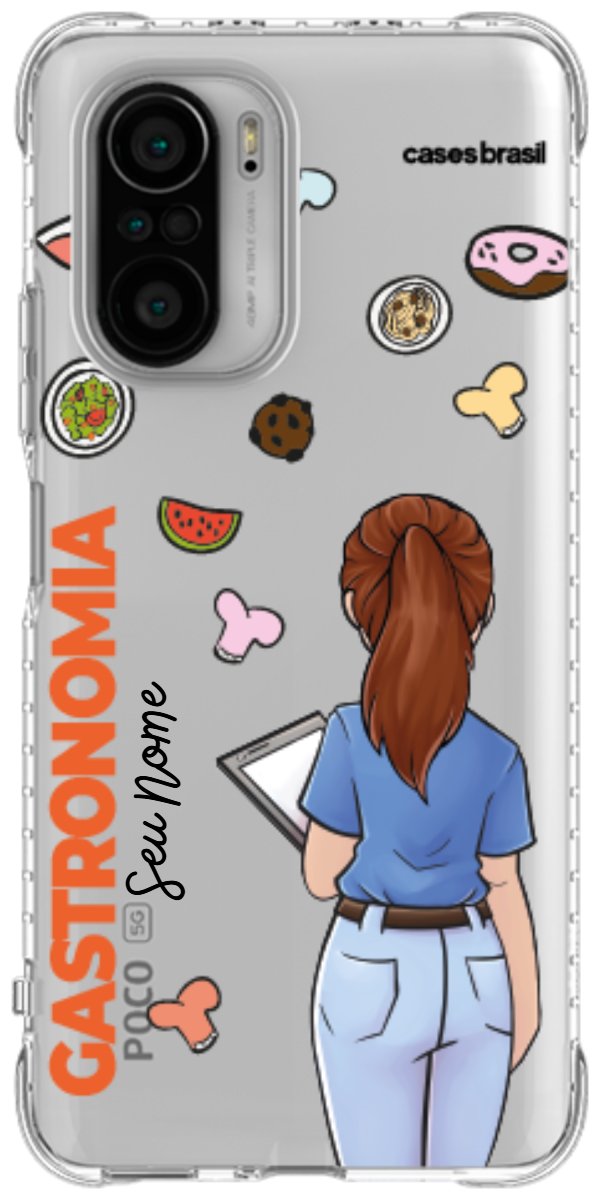 Capinha para celular Gastronomia - Profissão Com Nome