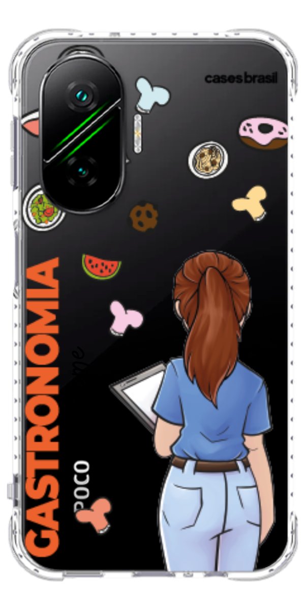 Capinha para celular Gastronomia - Profissão Com Nome