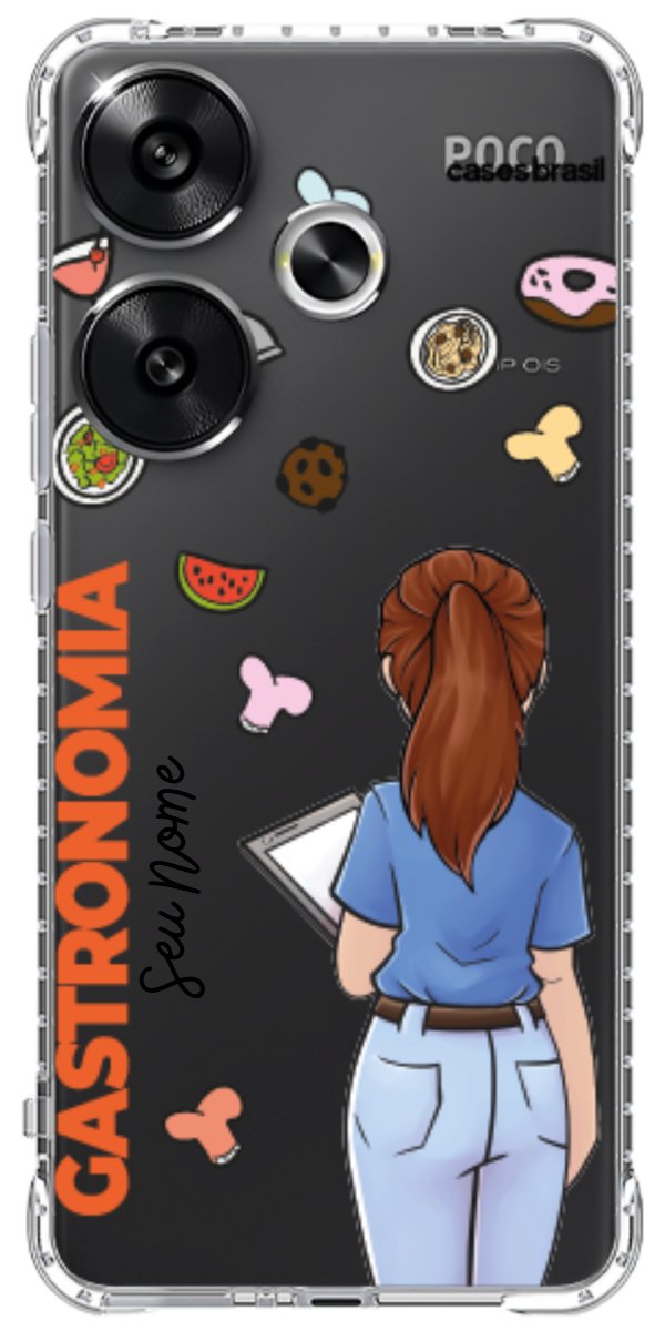 Capinha para celular Gastronomia - Profissão Com Nome