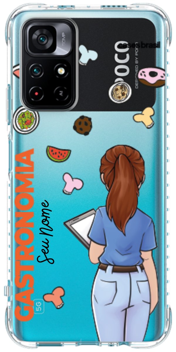 Capinha para celular Gastronomia - Profissão Com Nome