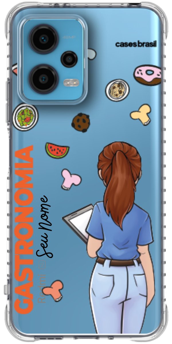 Capinha para celular Gastronomia - Profissão Com Nome