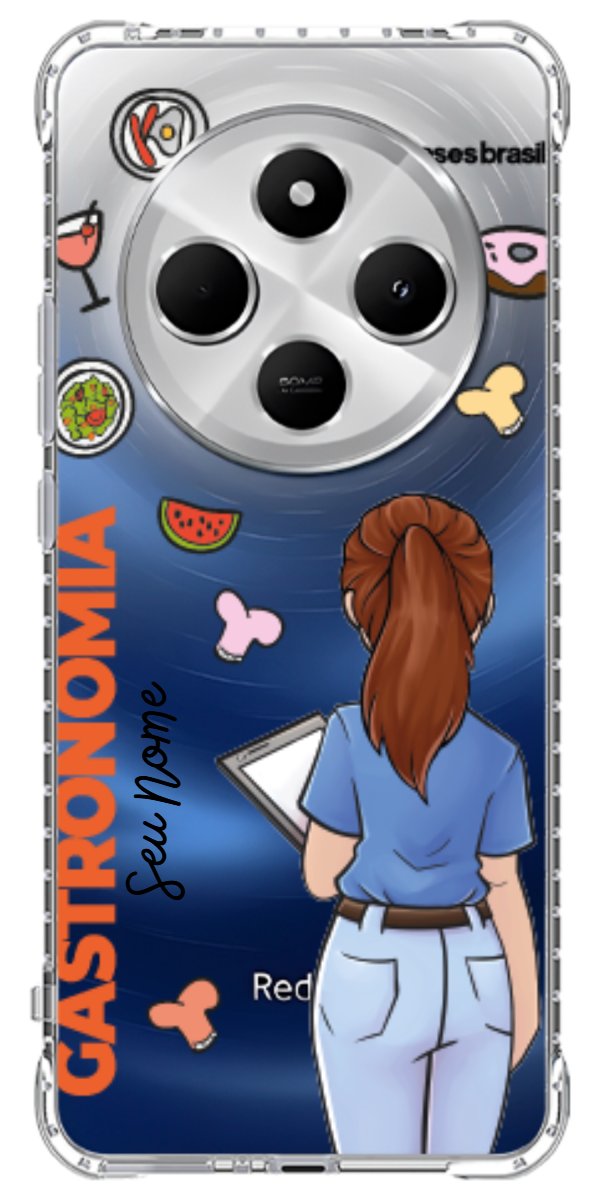 Capinha para celular Gastronomia - Profissão Com Nome
