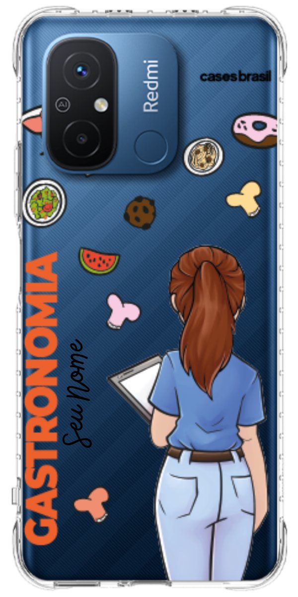 Capinha para celular Gastronomia - Profissão Com Nome