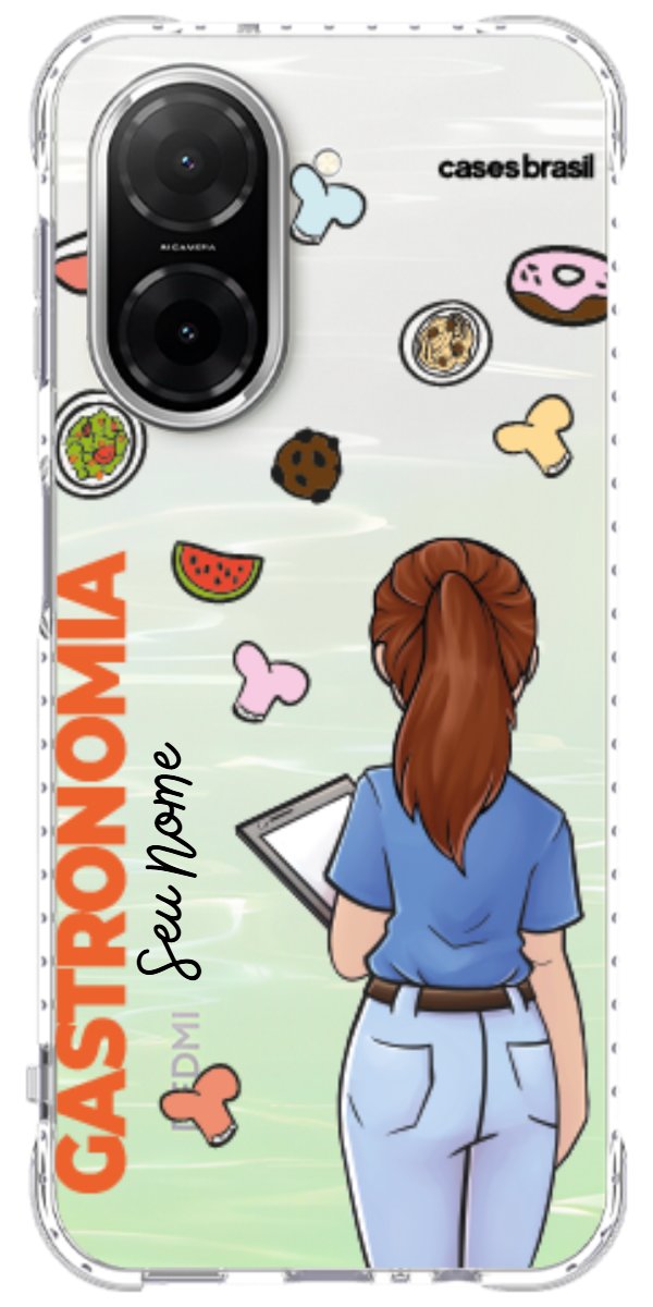 Capinha para celular Gastronomia - Profissão Com Nome