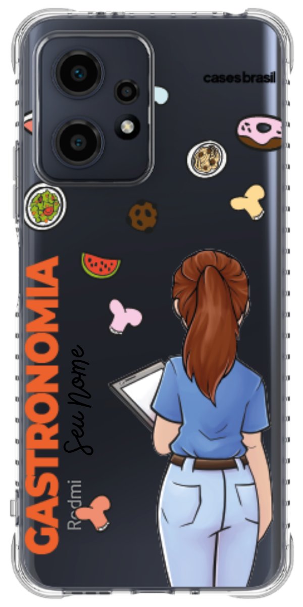 Capinha para celular Gastronomia - Profissão Com Nome