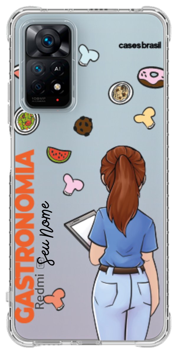 Capinha para celular Gastronomia - Profissão Com Nome