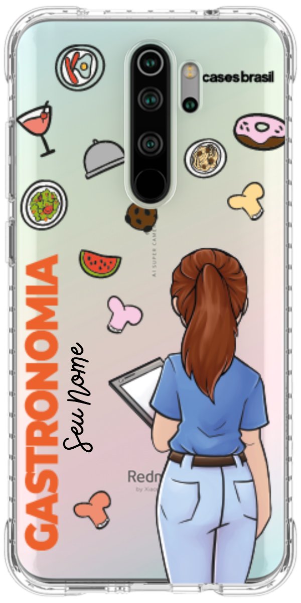 Capinha para celular Gastronomia - Profissão Com Nome
